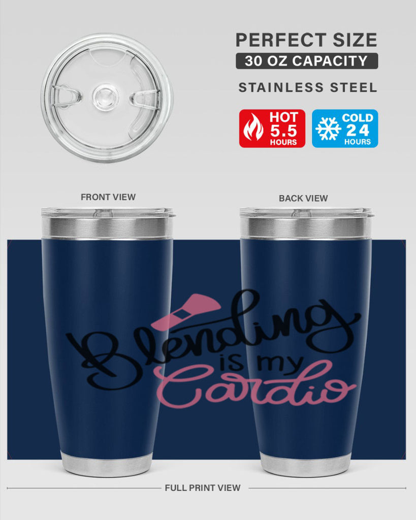 Blending is my Cardio Style 129#- make up- Tumbler