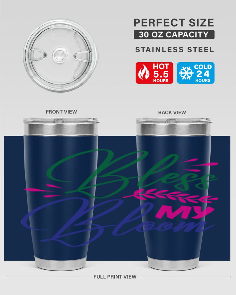 Bless My Bloom 37#- spring- Tumbler