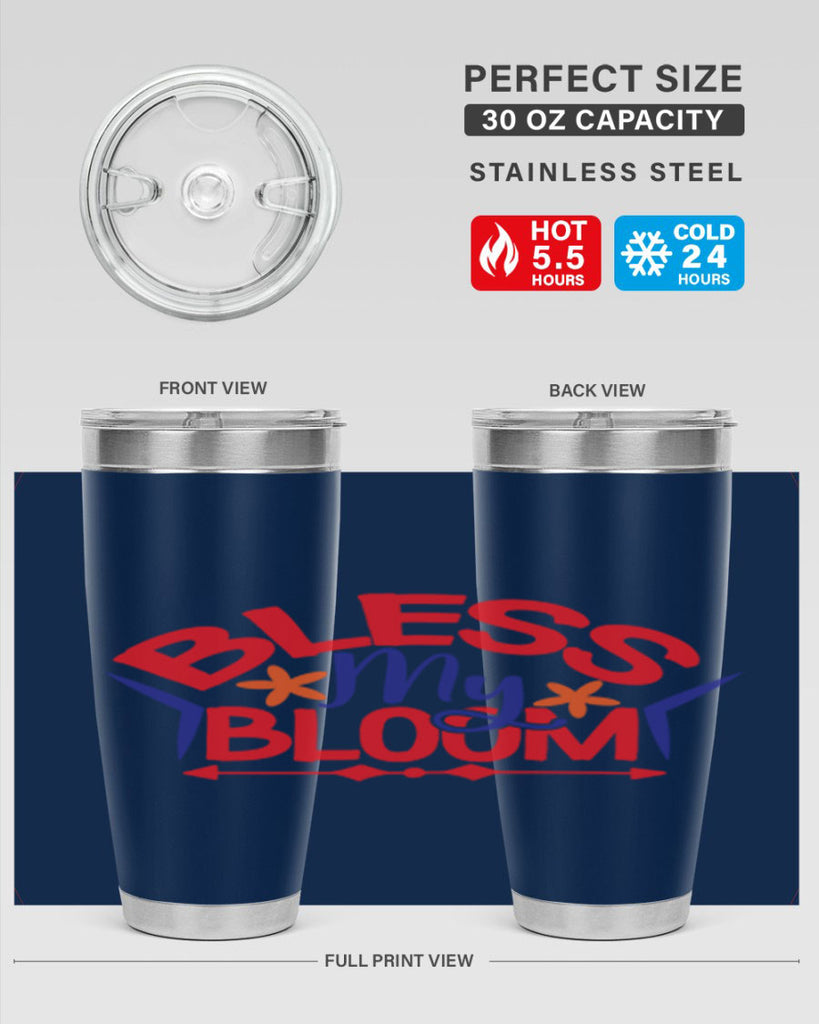 Bless My Bloom 38#- spring- Tumbler