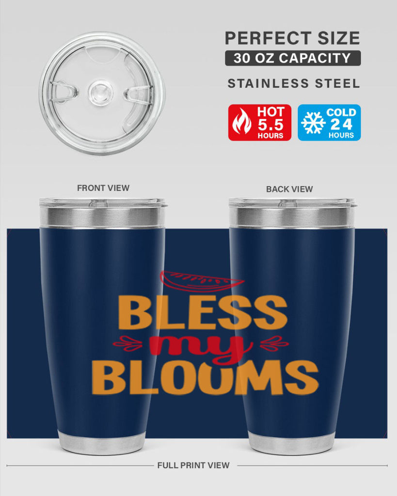 Bless my blooms 41#- spring- Tumbler
