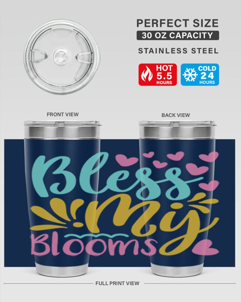Bless my blooms Style 69#- summer- Tumbler