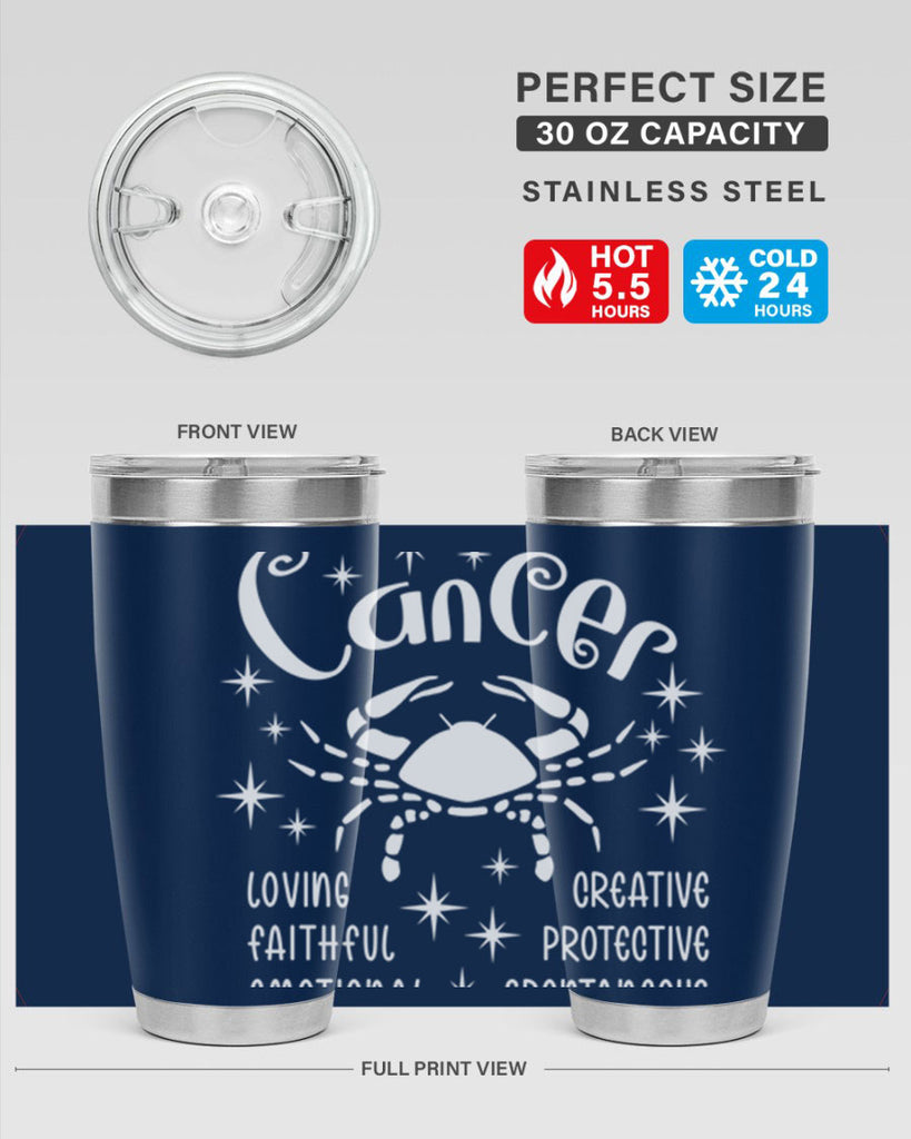 Cancer 150#- zodiac- Tumbler