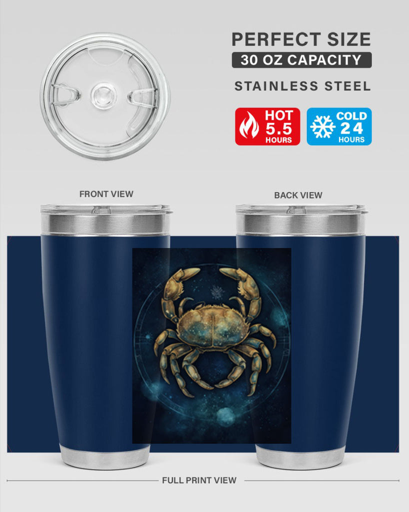 Cancer 57#- zodiac- Tumbler
