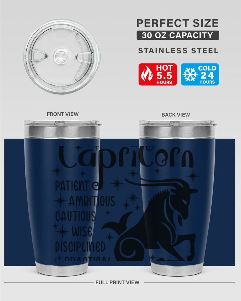 Capricorn 182#- zodiac- Tumbler