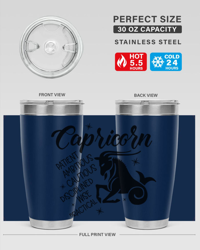 Capricorn 188#- zodiac- Tumbler