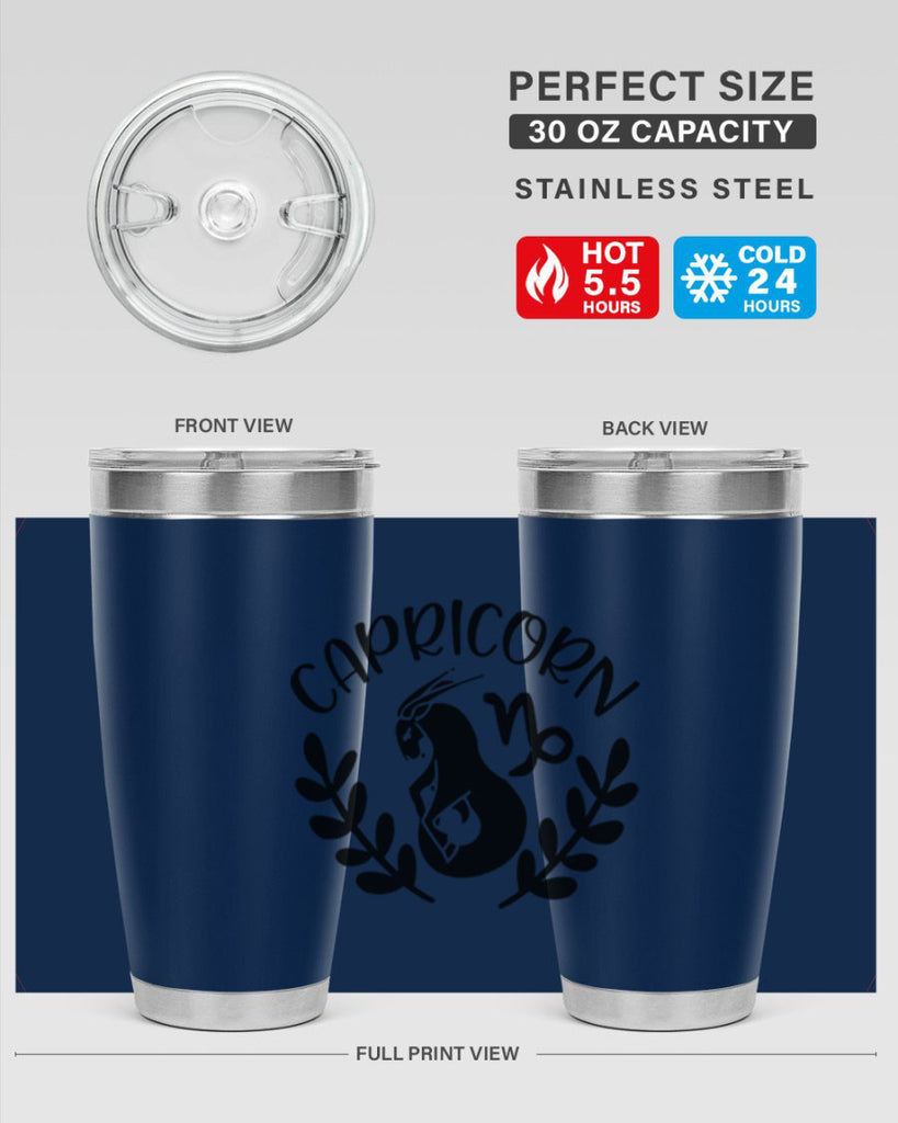 Capricorn 192#- zodiac- Tumbler