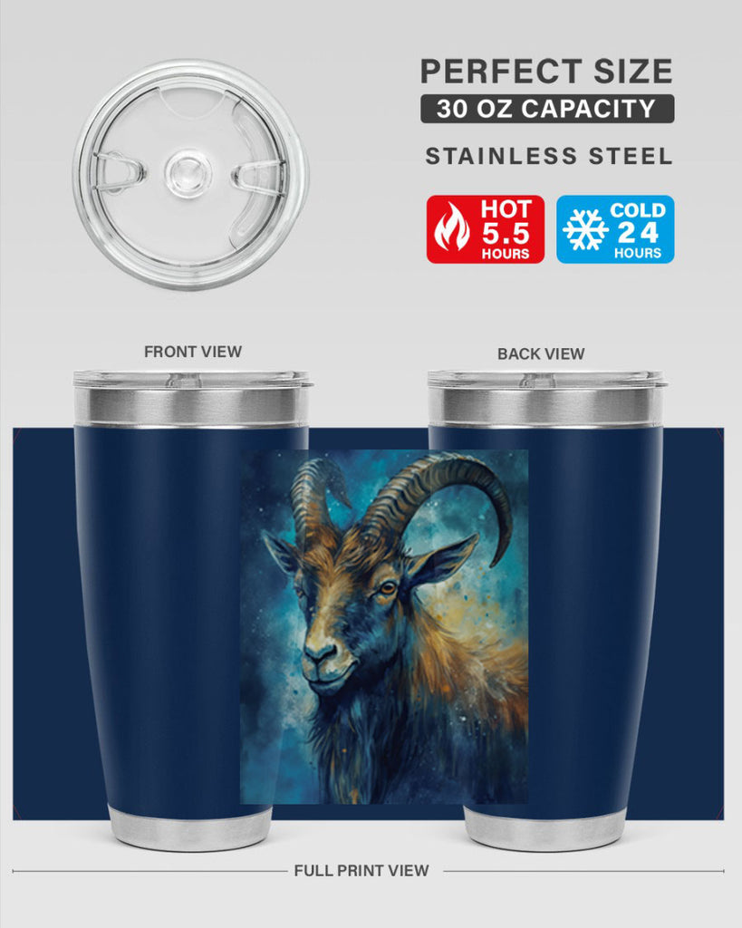 Capricorn 37#- zodiac- Tumbler