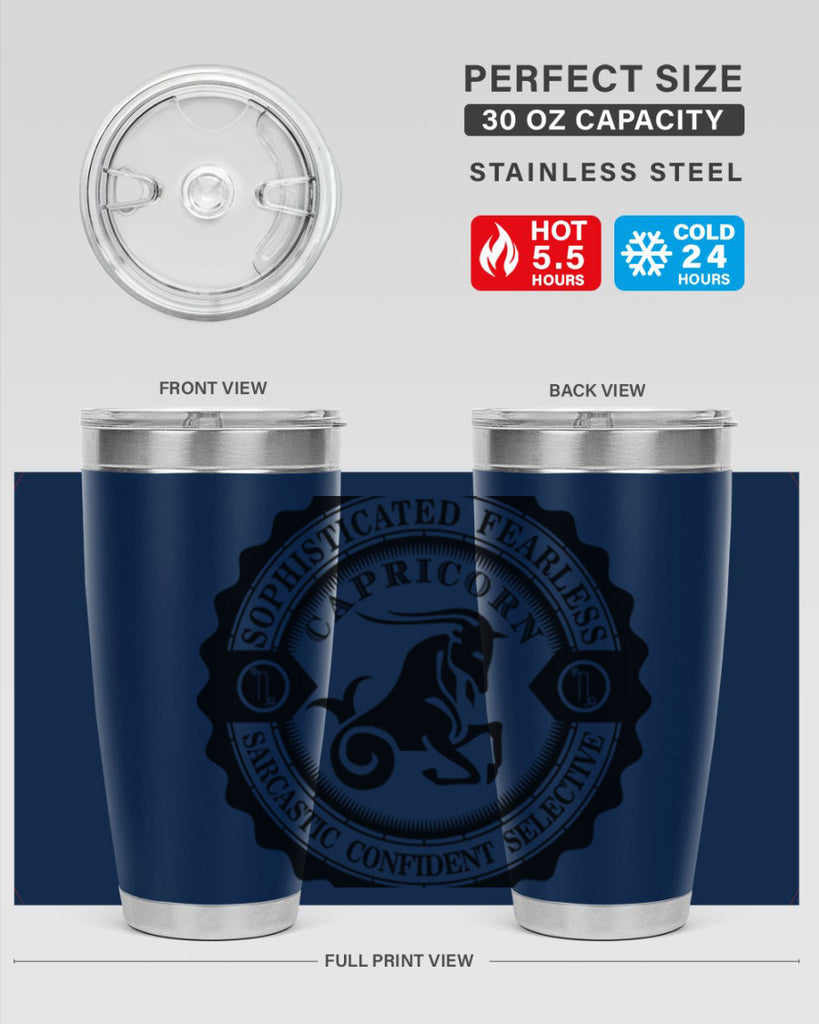 Capricorn 40#- zodiac- Tumbler