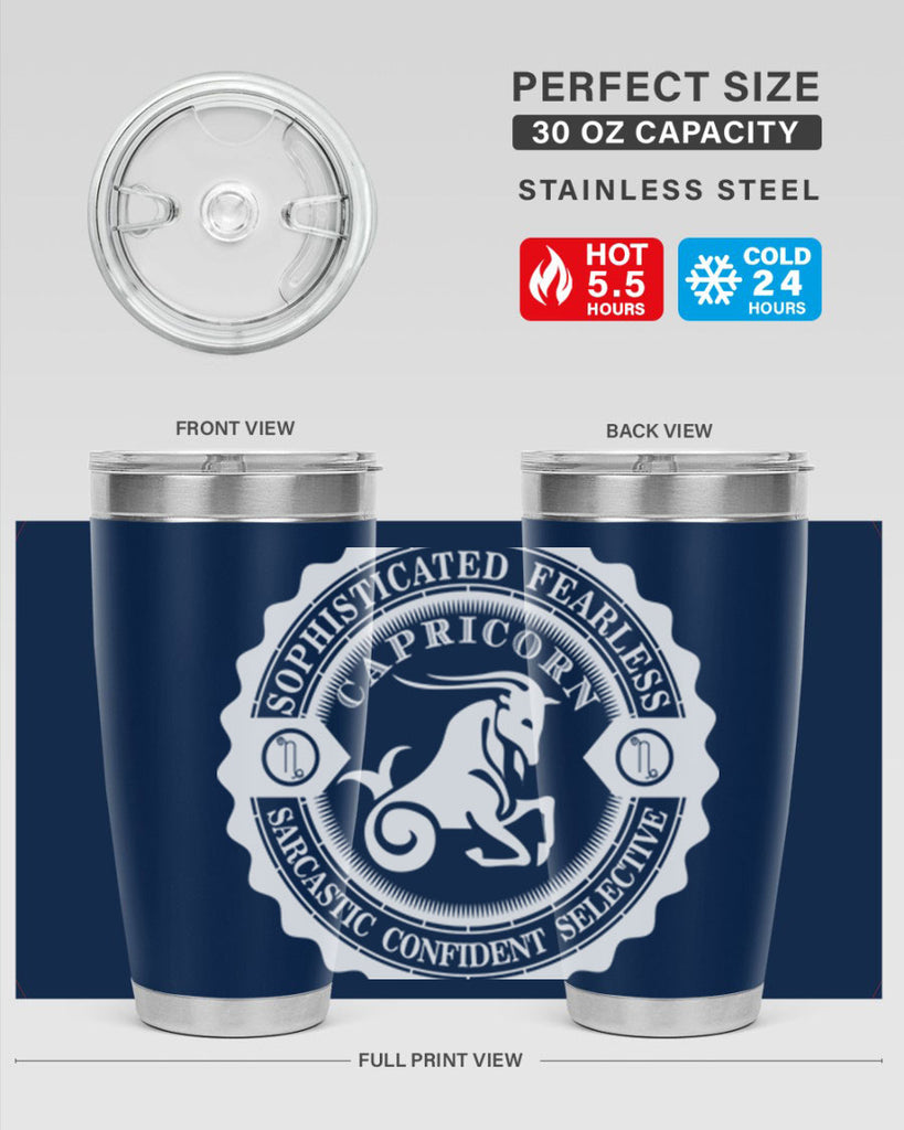 Capricorn 41#- zodiac- Tumbler