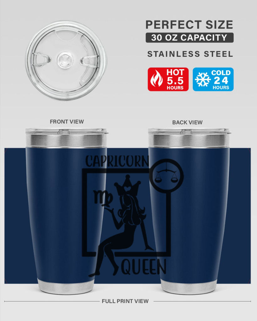 Capricorn queen 194#- zodiac- Tumbler