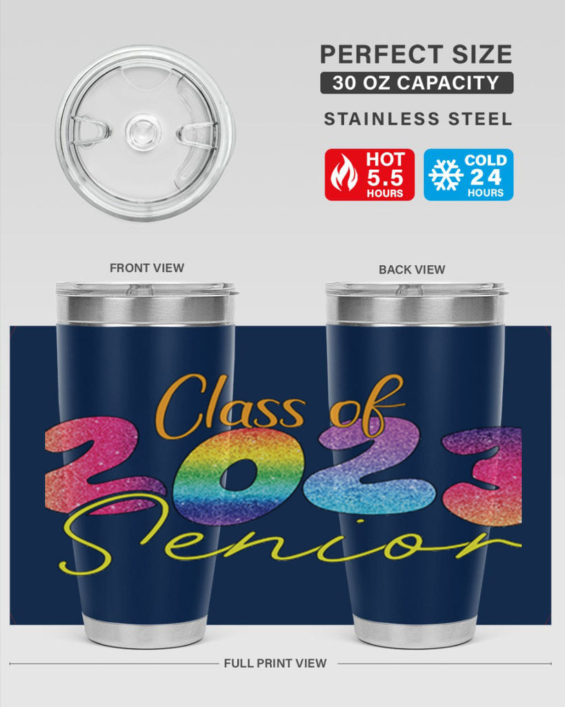 Class of 2024 senior 2#- 12th grade- Tumbler