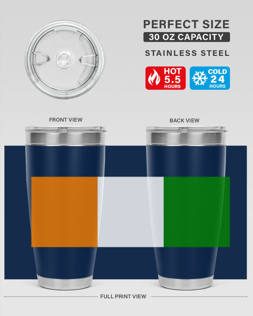 Cote dIvoire 156#- world flags- Tumbler
