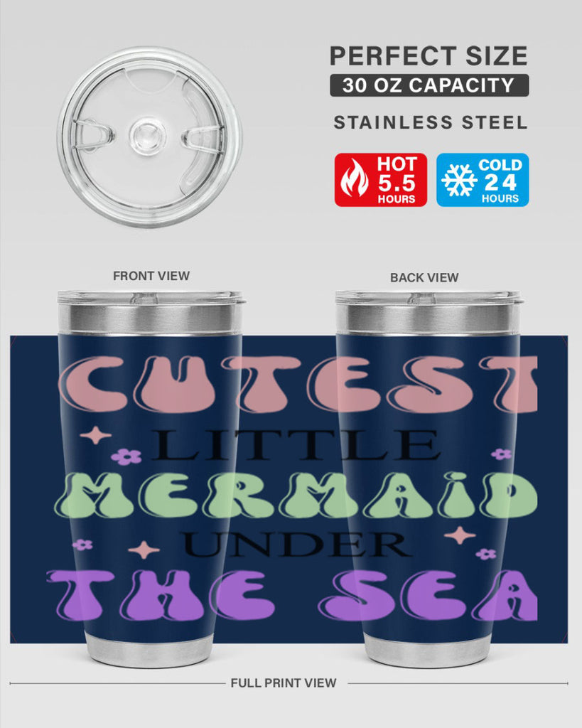 Cutest Little Mermaid Under The 99#- mermaid- Tumbler