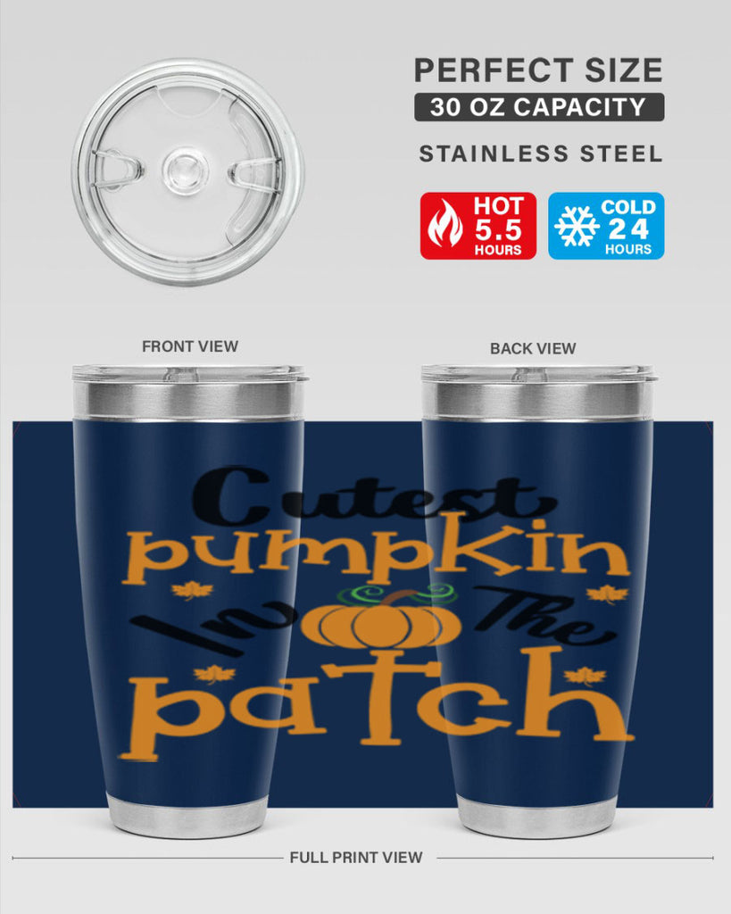 Cutestpumpkininthepatch 66#- fall- Tumbler
