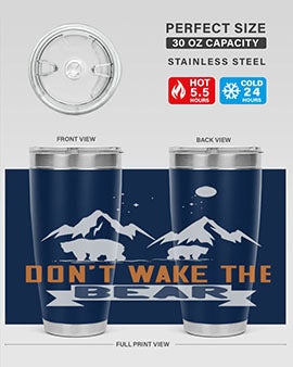 Don’t wake the bear 37#- Bears- Tumbler