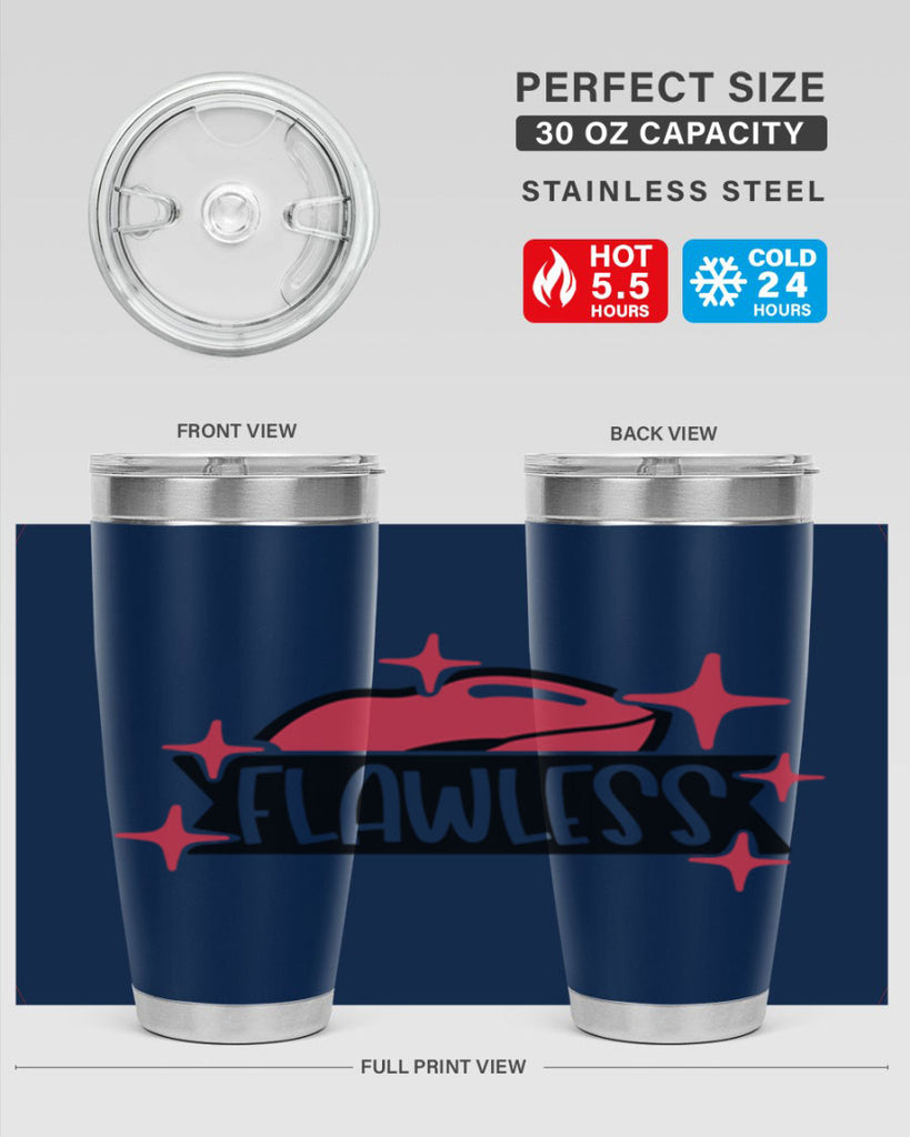Flawless Style 102#- make up- Tumbler