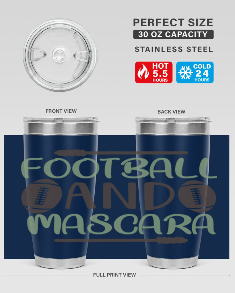Football and Mascara 90#- fashion- Cotton Tank