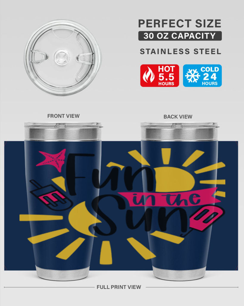 Fun In The Sun Style 45#- summer- Tumbler