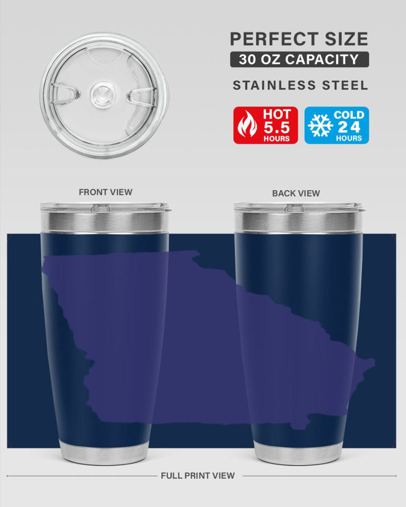 Georgia 41#- stateflags- Tumbler