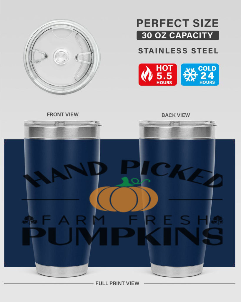 Hand Picked Farm Fresh Pumpkins 215#- fall- Tumbler