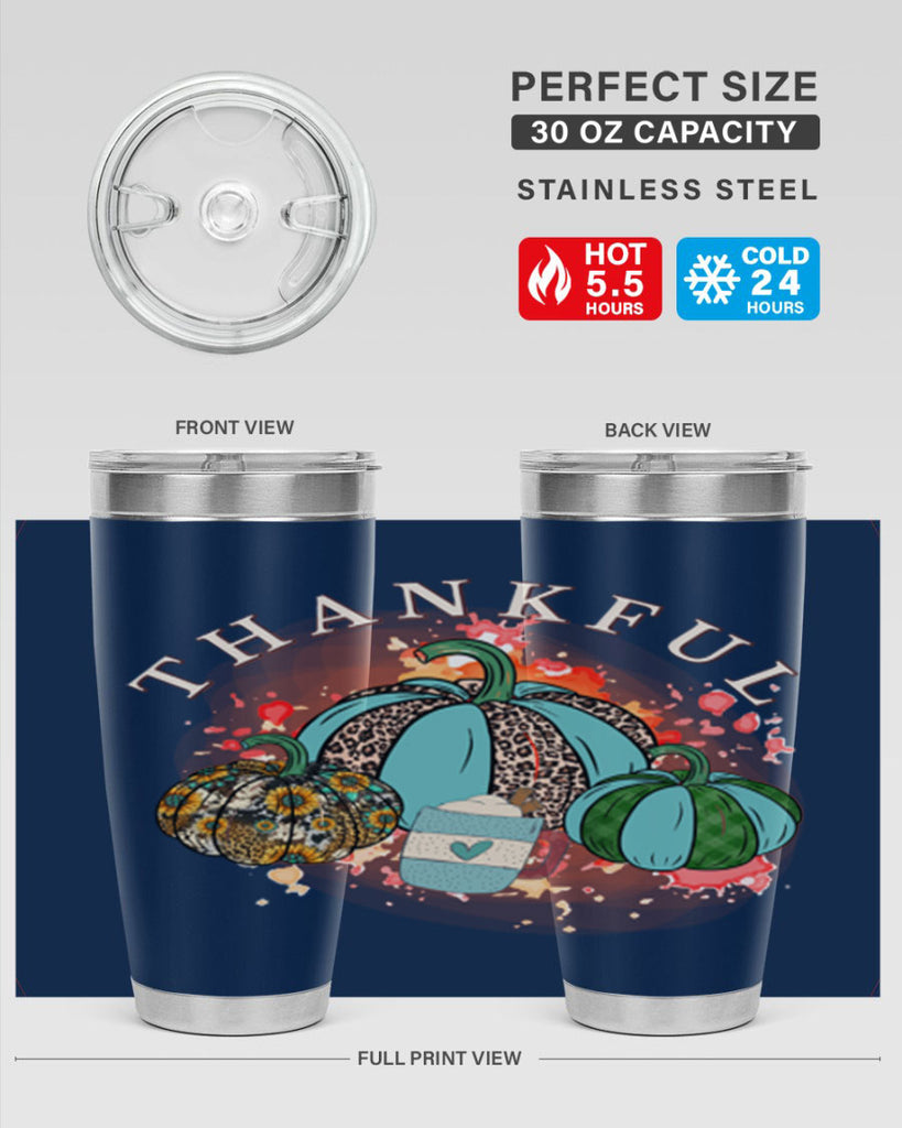 Happy Thanksgiving 247#- fall- Tumbler