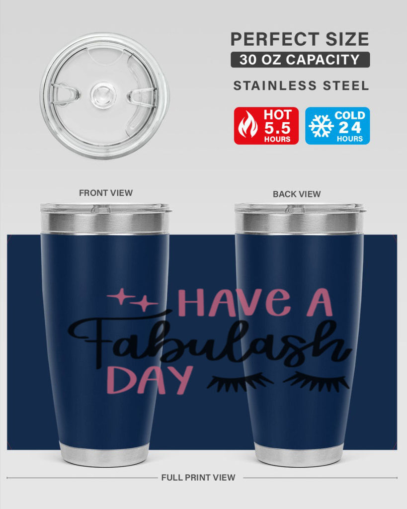 Have Fabulash Day Style 90#- make up- Tumbler
