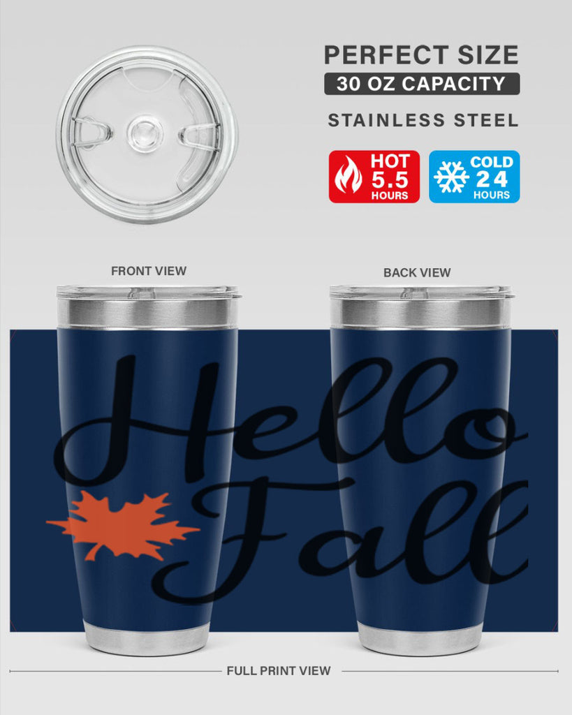 Hello Fall 274#- fall- Tumbler