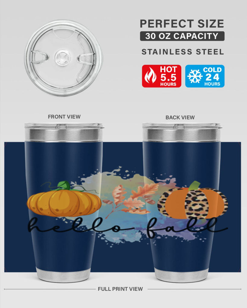 Hello Fall 277#- fall- Tumbler