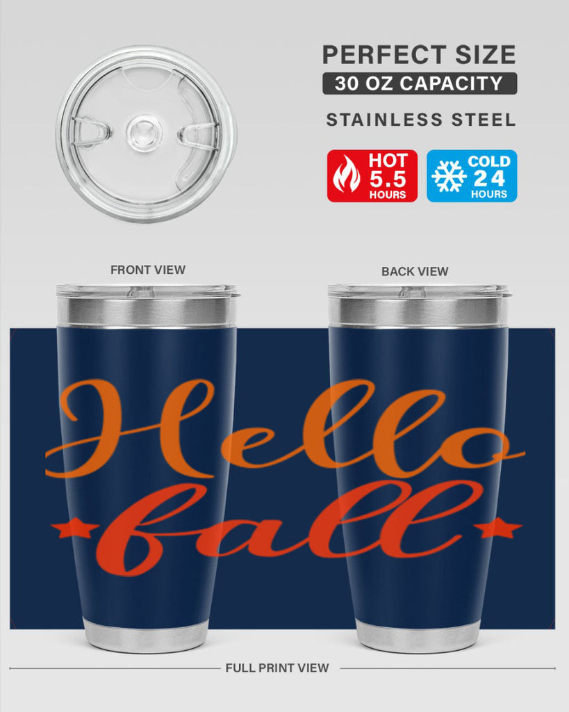 Hello Fall Design 278#- fall- Tumbler