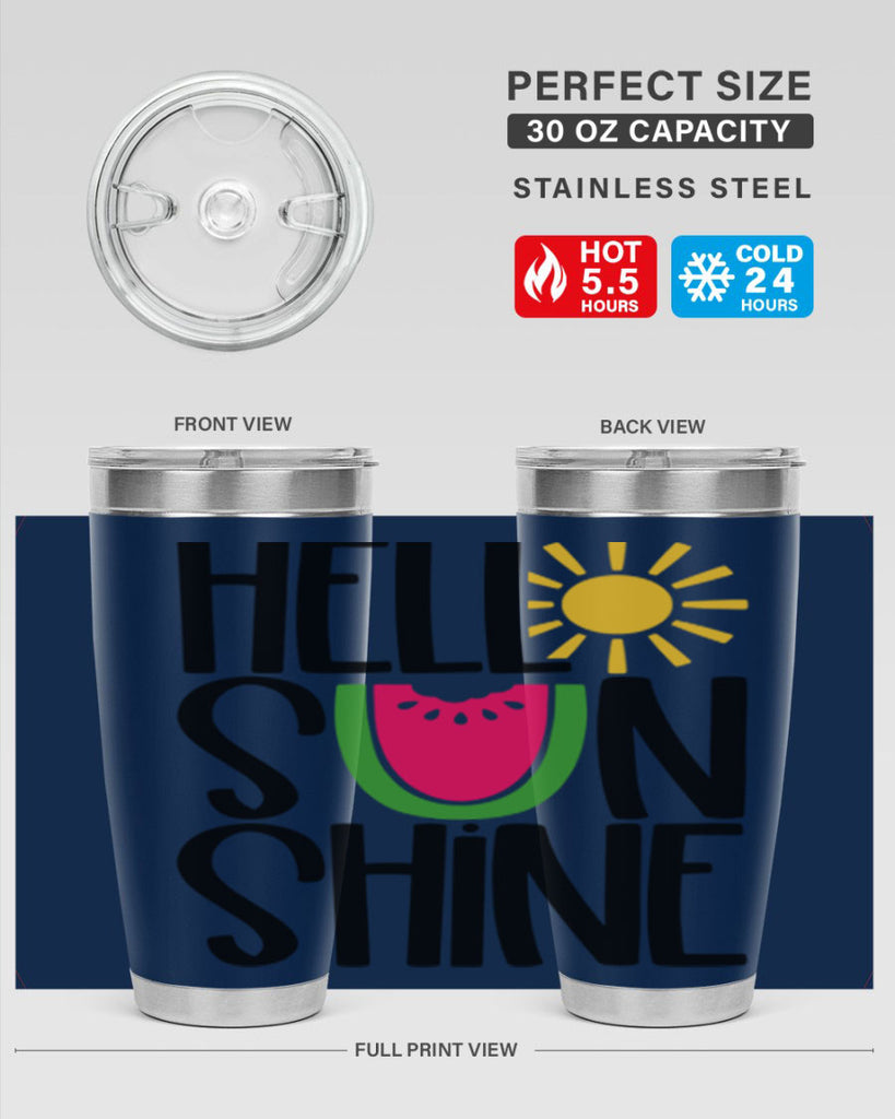 Hello Sunshine Style 37#- summer- Tumbler