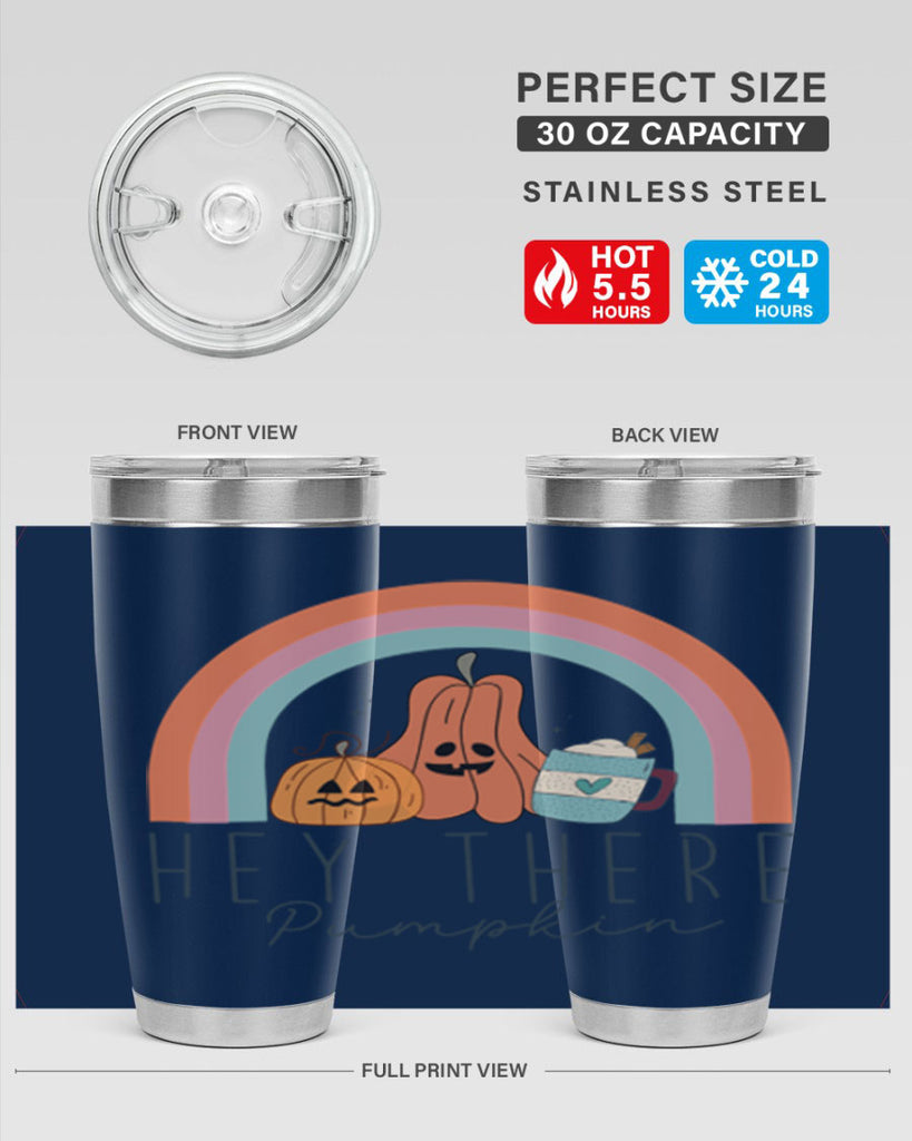 Hey There Pumpkin 309#- fall- Tumbler