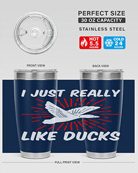 I just really like ducks Style 50#- duck- Tumbler
