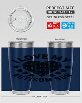 I love my Style 45#- autism- Tumbler