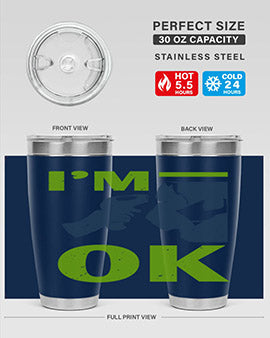 Im ok Style 30#- corona virus- Tumbler