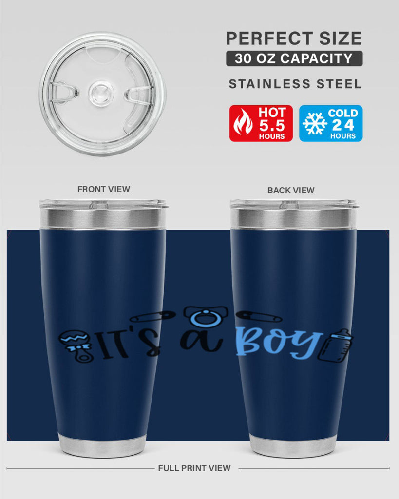 Its A Boy Style 80#- baby- tumbler