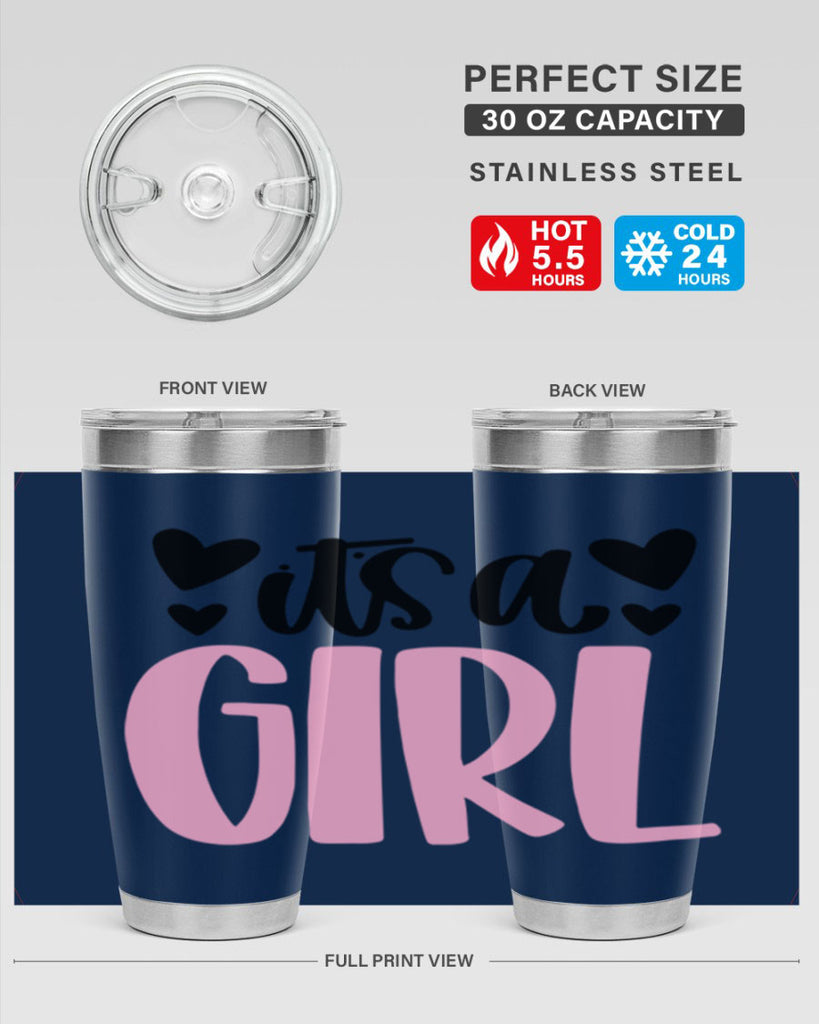 Its A Girl Style 79#- baby- tumbler