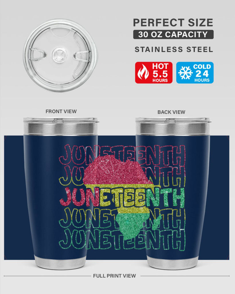 Juneteenth Fist Black History 1865 Png 13#- Juneteenth- tumbler