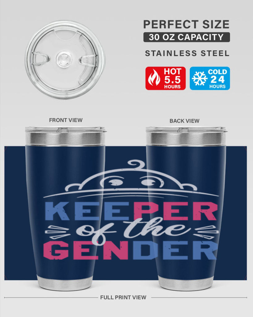 Keeper of the gender Style 31#- baby shower- tumbler