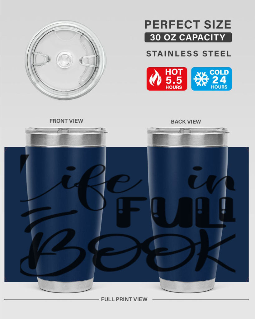 LIFE in FULL BOOK  300#- spring- Tumbler