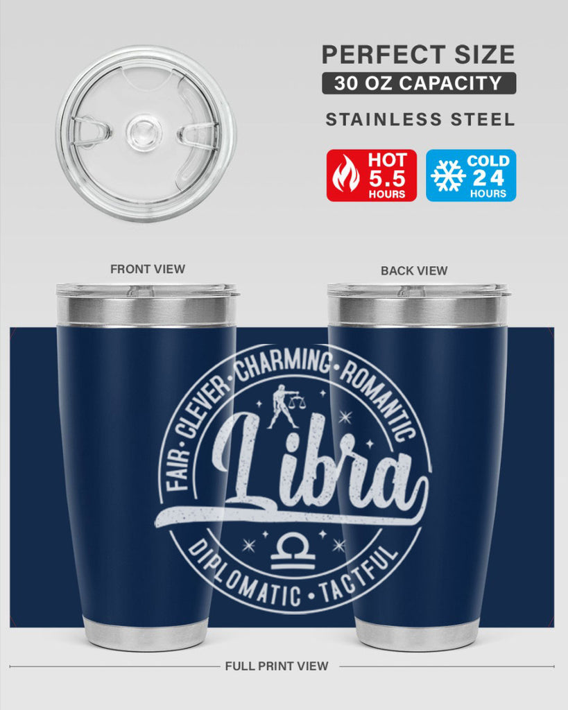 Libra 324#- zodiac- Tumbler