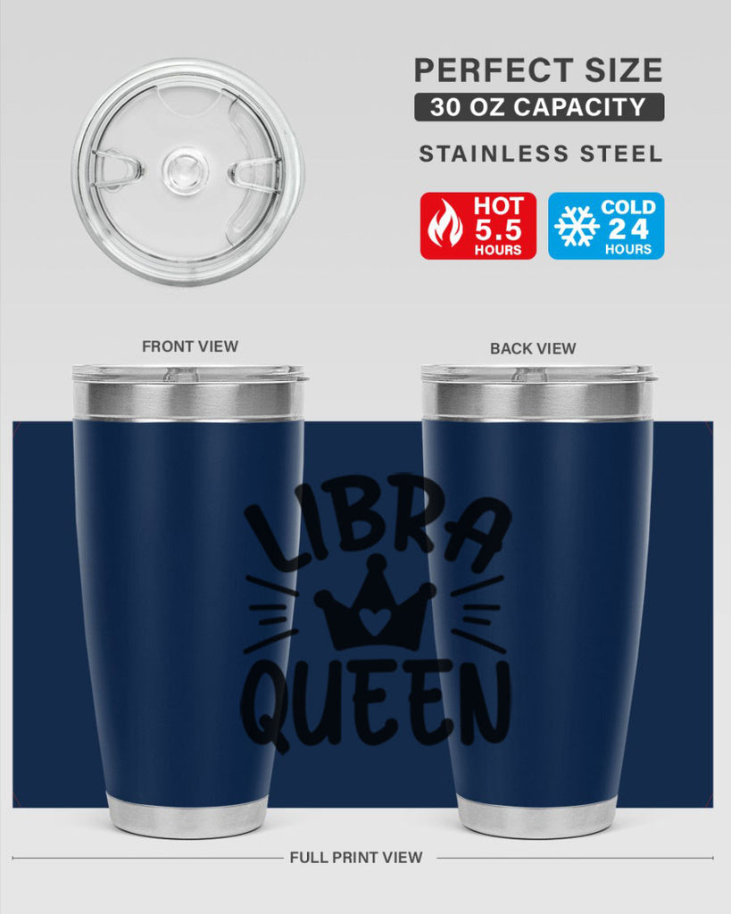 Libra queen 327#- zodiac- Tumbler