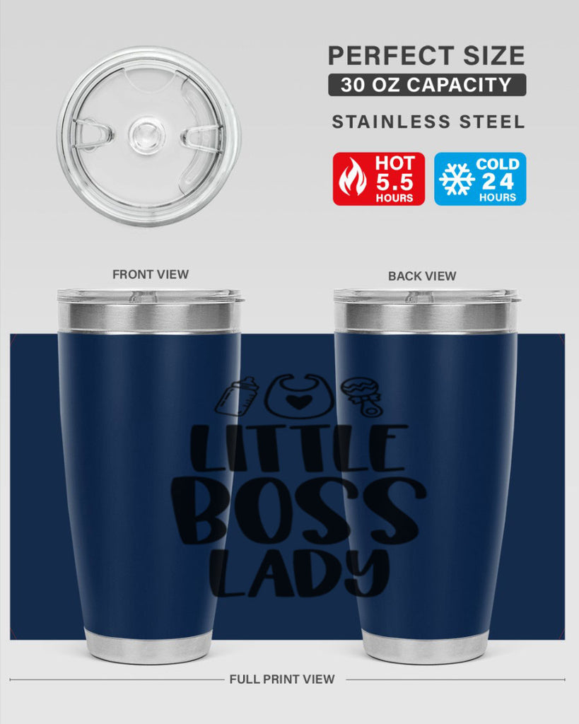 Little Boss Lady Style 67#- baby- tumbler