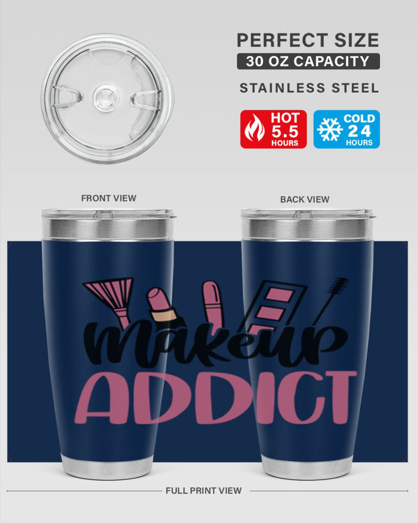 Makeup Addict Style 55#- make up- Tumbler
