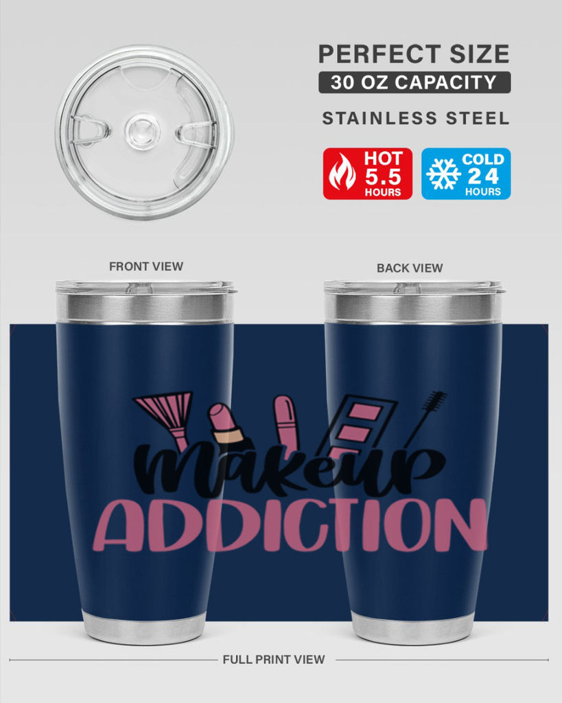Makeup Addiction Style 54#- make up- Tumbler
