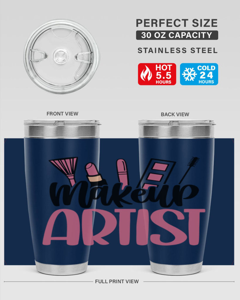 Makeup Artist Style 52#- make up- Tumbler