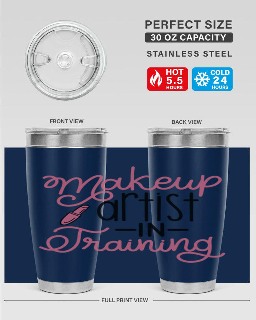 Makeup Artist in Training Style 53#- make up- Tumbler