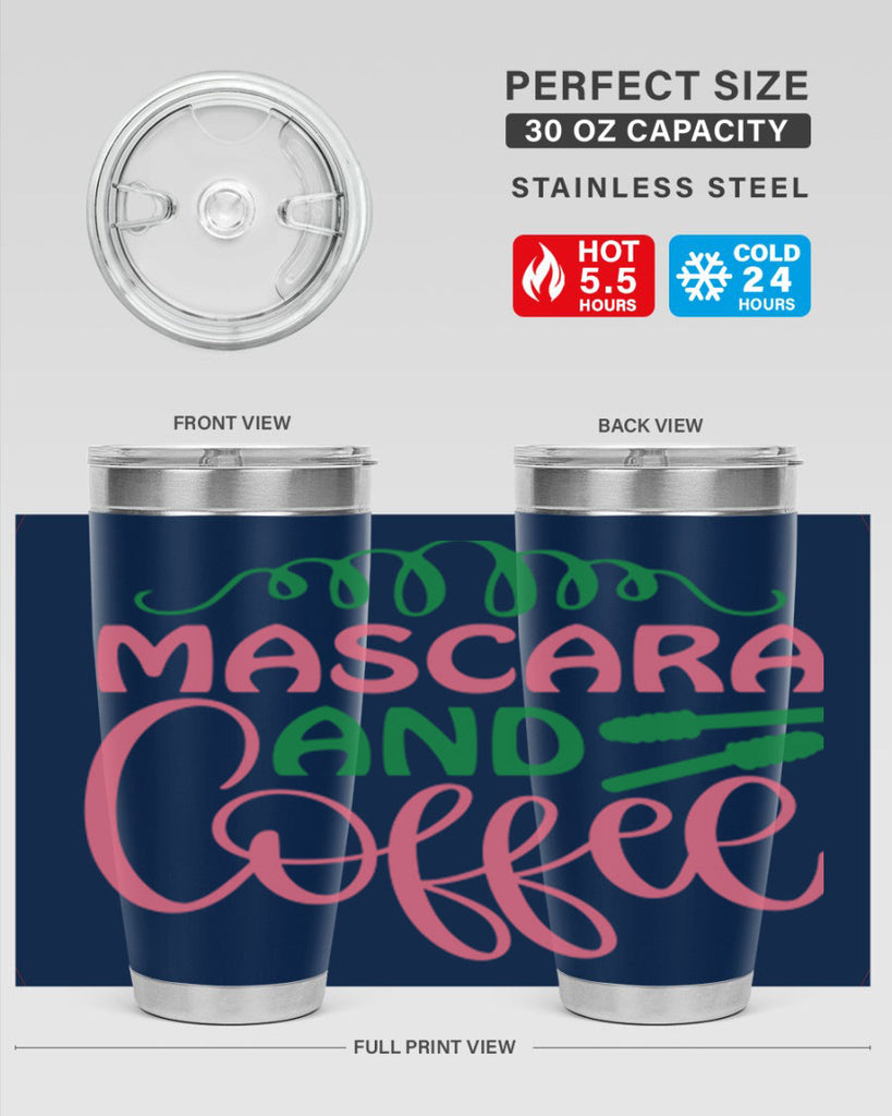 Mascara and Coffee 118#- fashion- Cotton Tank