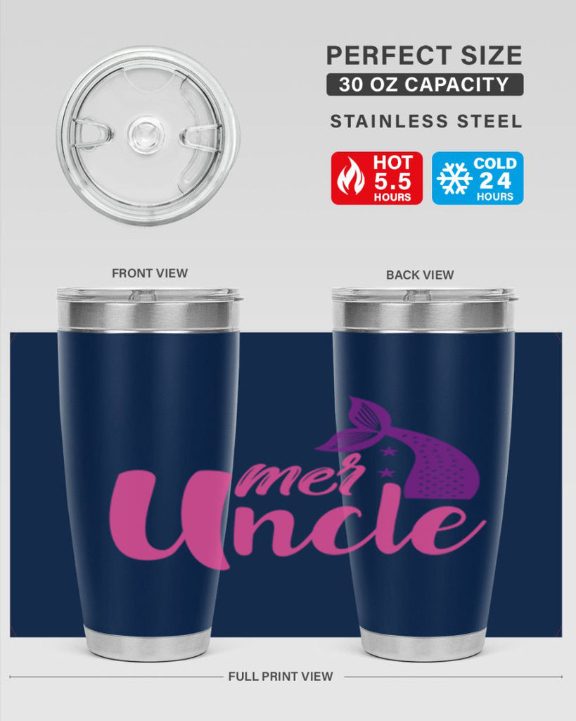 Mer Uncle 347#- mermaid- Tumbler