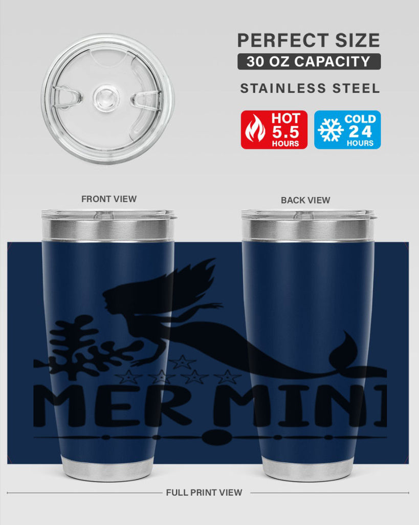 Mer mini 353#- mermaid- Tumbler