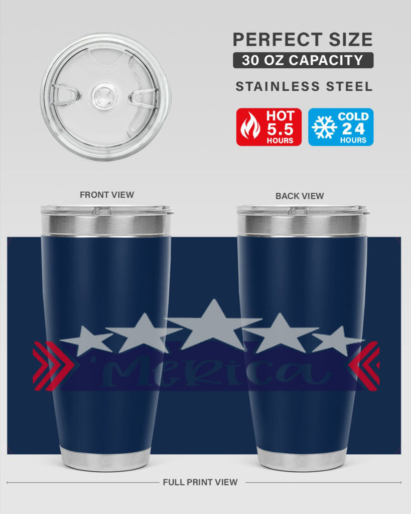 Merica Style 135#- Fourt Of July- Tumbler